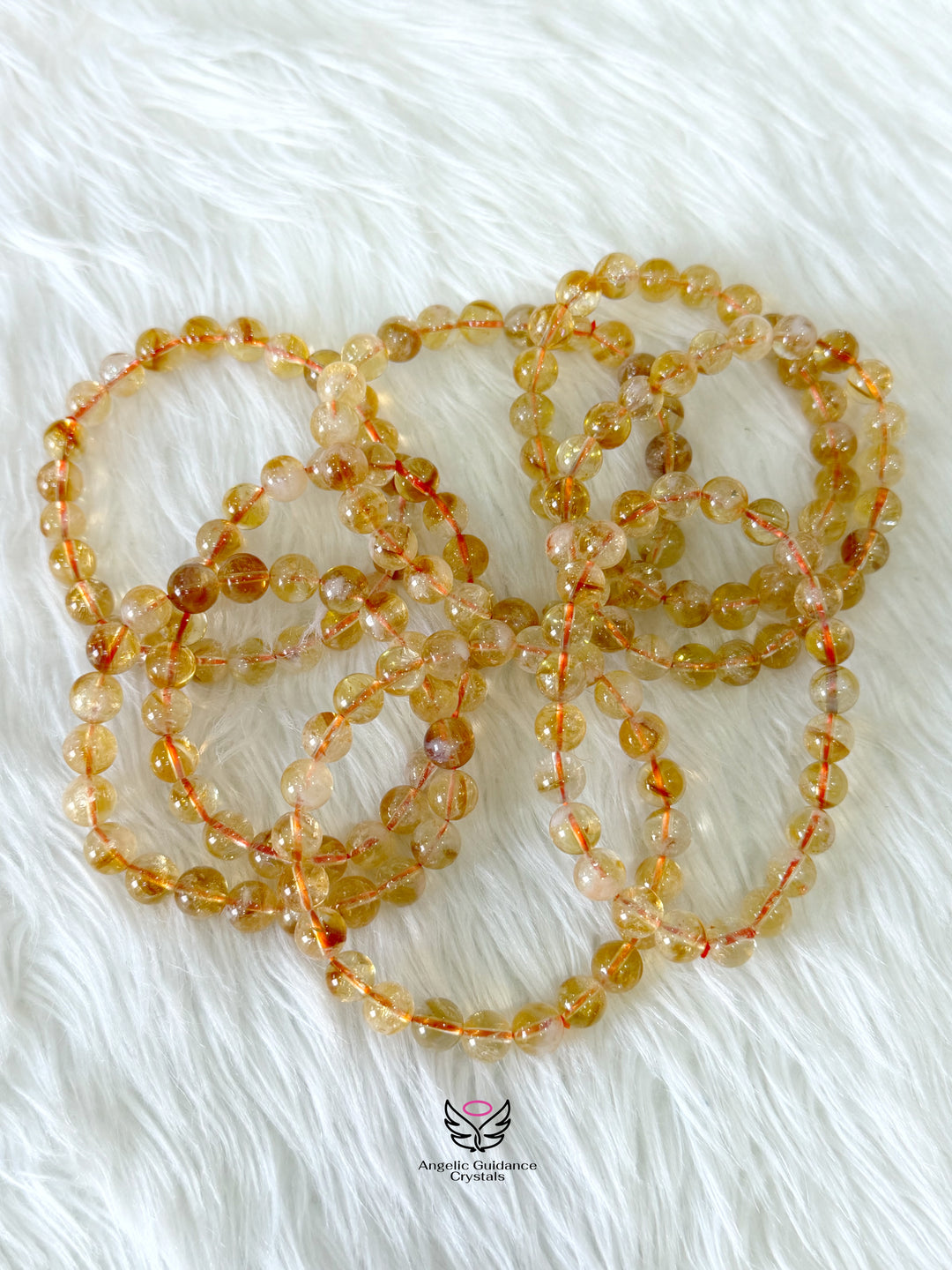 Citrine Bracelet AAA 8mm