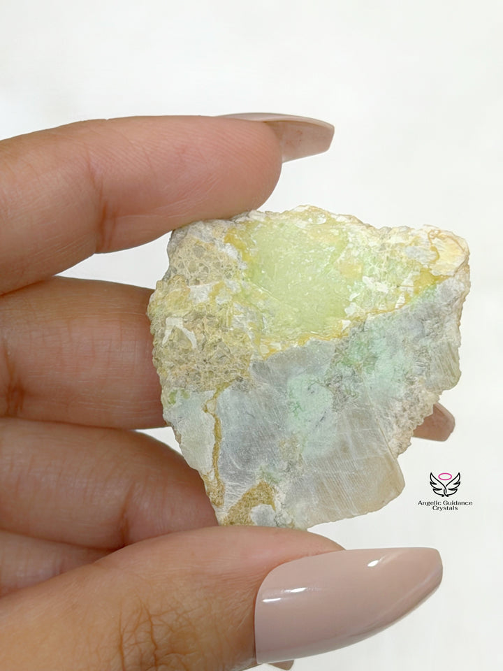 Prehnite Raw Stone
