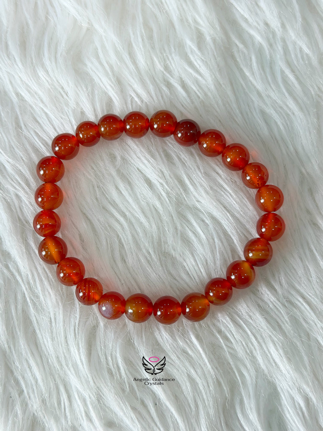 Carnelian Bracelet AA 8mm