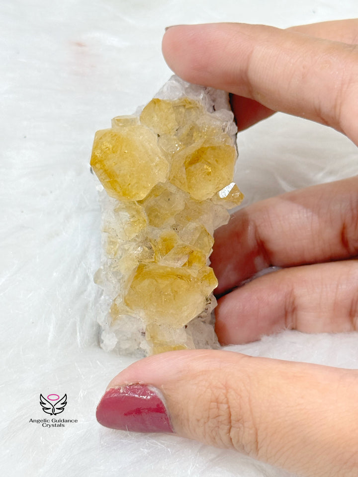 Citrine Cluster Small