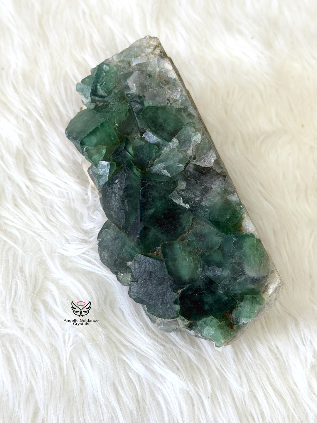 Green Fluorite Cubic Cluster 11