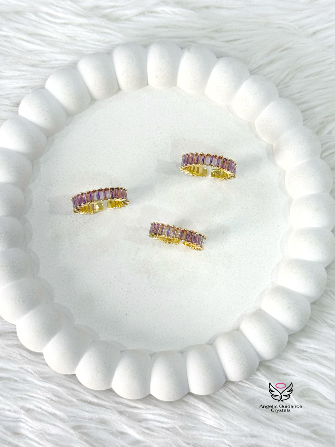 Amethyst Anti Tarnish Ring