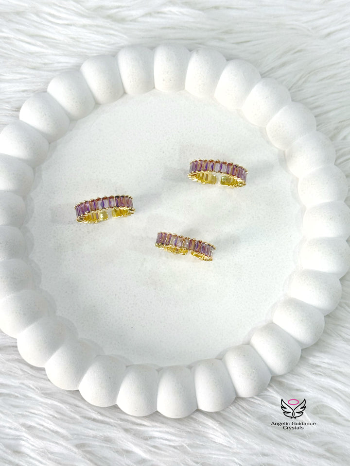 Amethyst Anti Tarnish Ring