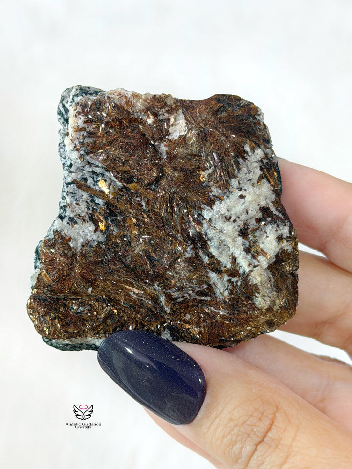 Astrophyllite Raw Stone For Transformation &amp; Growth