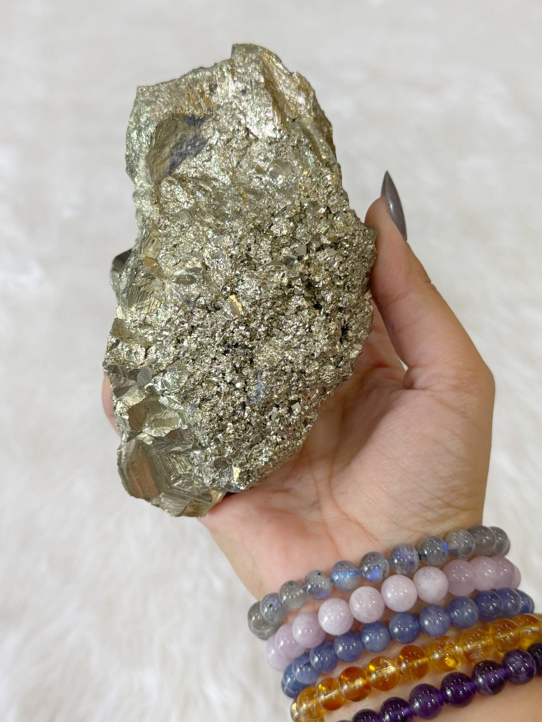 Pyrite Cubic Cluster 21