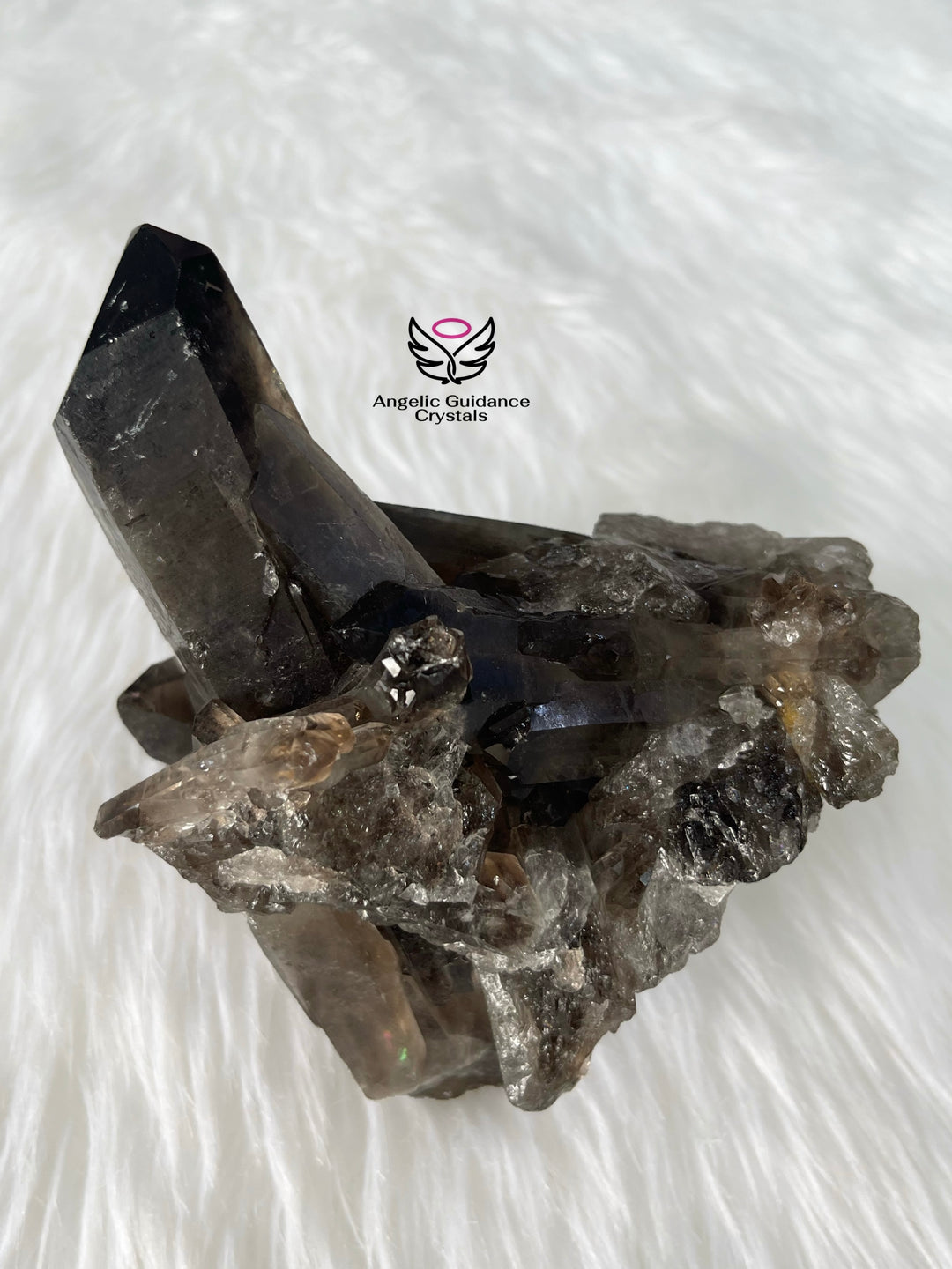 Smoky Quartz Cluster Xl 3