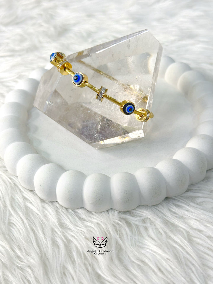 Evil Eye Anti Tarnish Bracelet