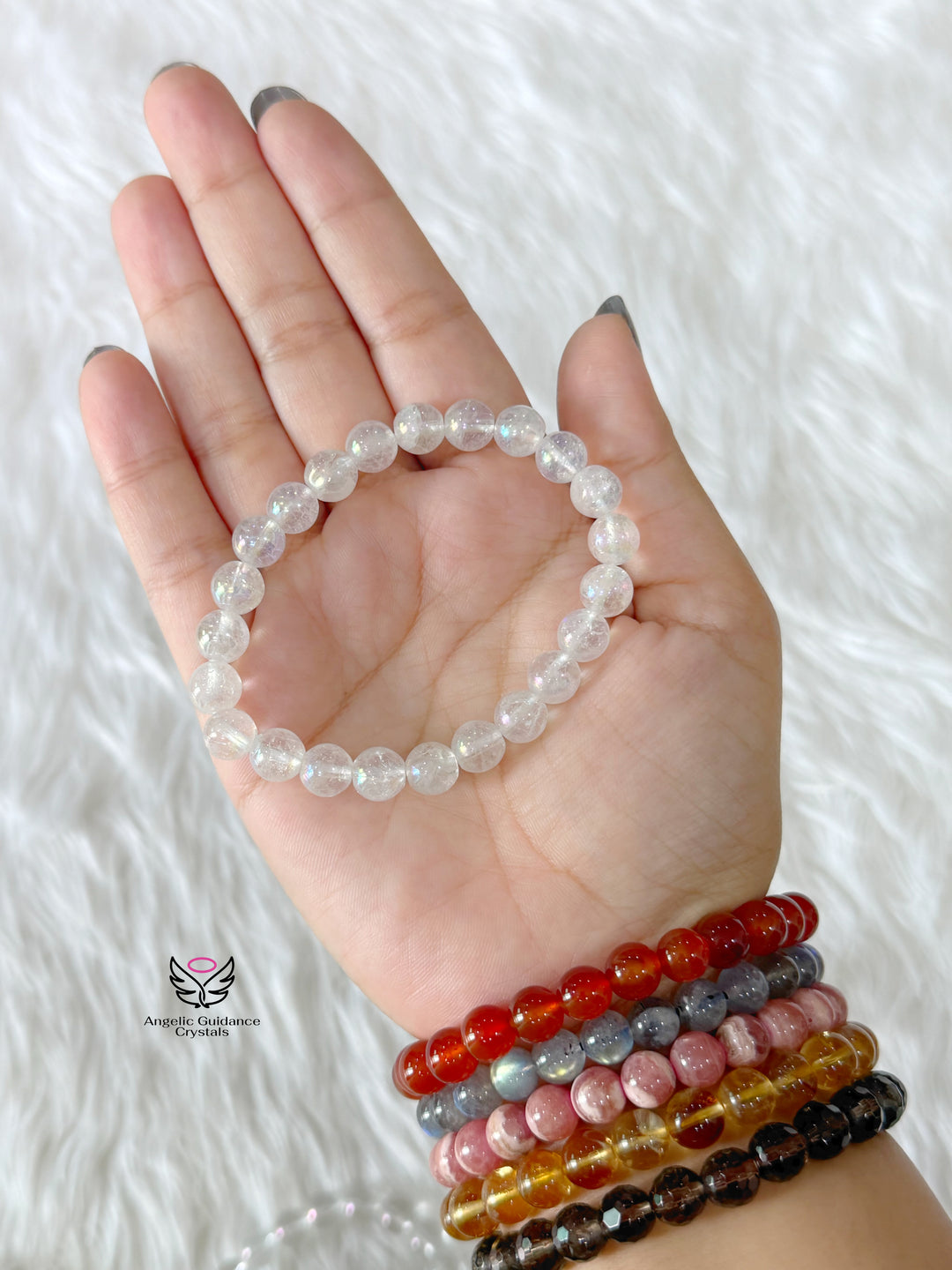 Angel Aura Quartz Bracelet AA 8mm
