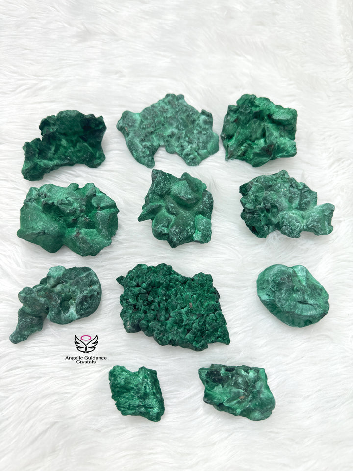 Malachite Velvet Cluster