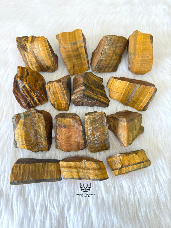 Tigers Eye Raw Stone