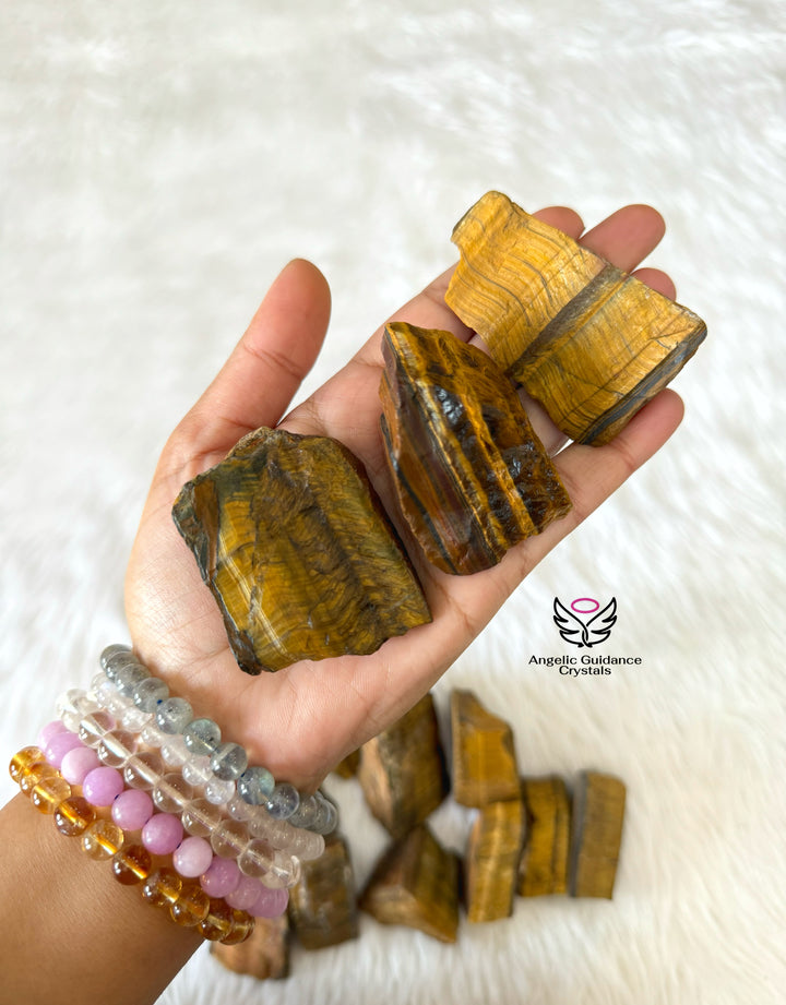 Tigers Eye Raw Stone