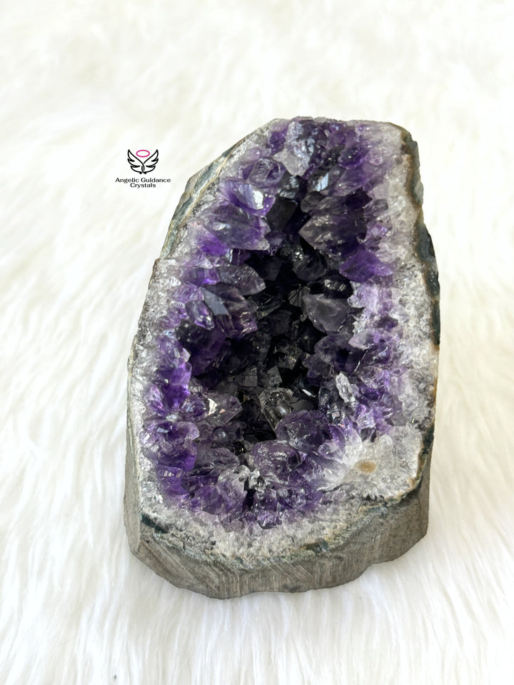 Amethyst Standing Cluster Large AAA