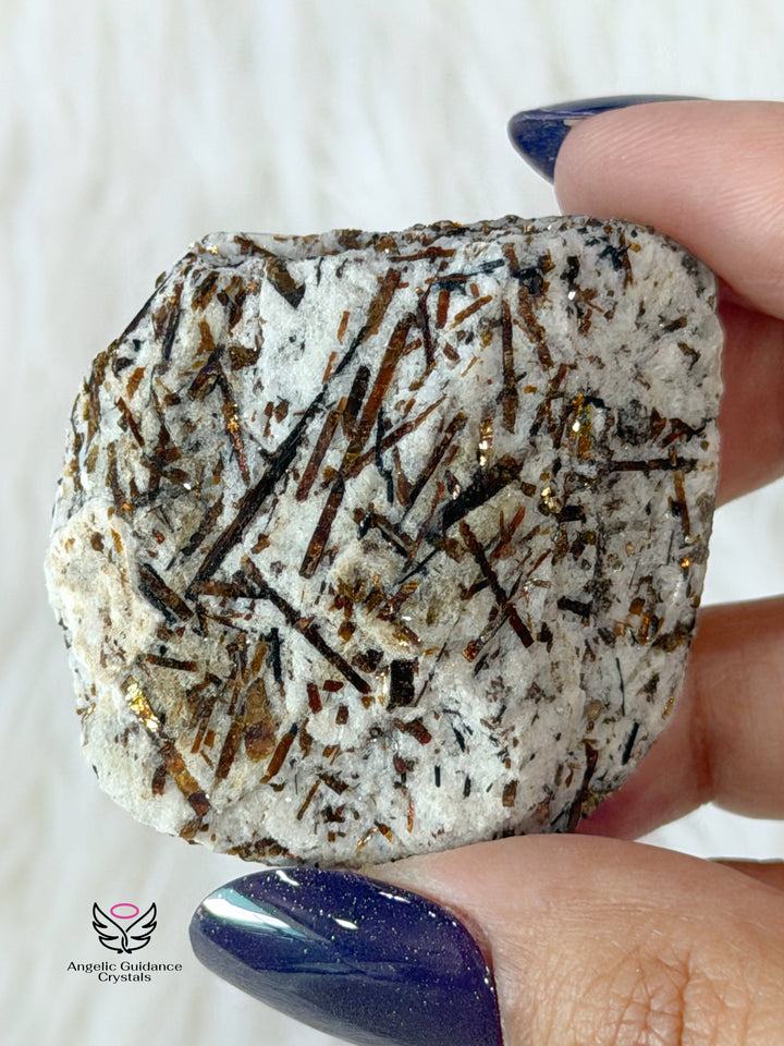 Astrophyllite Raw Stone For Transformation &amp; Growth Lot 1