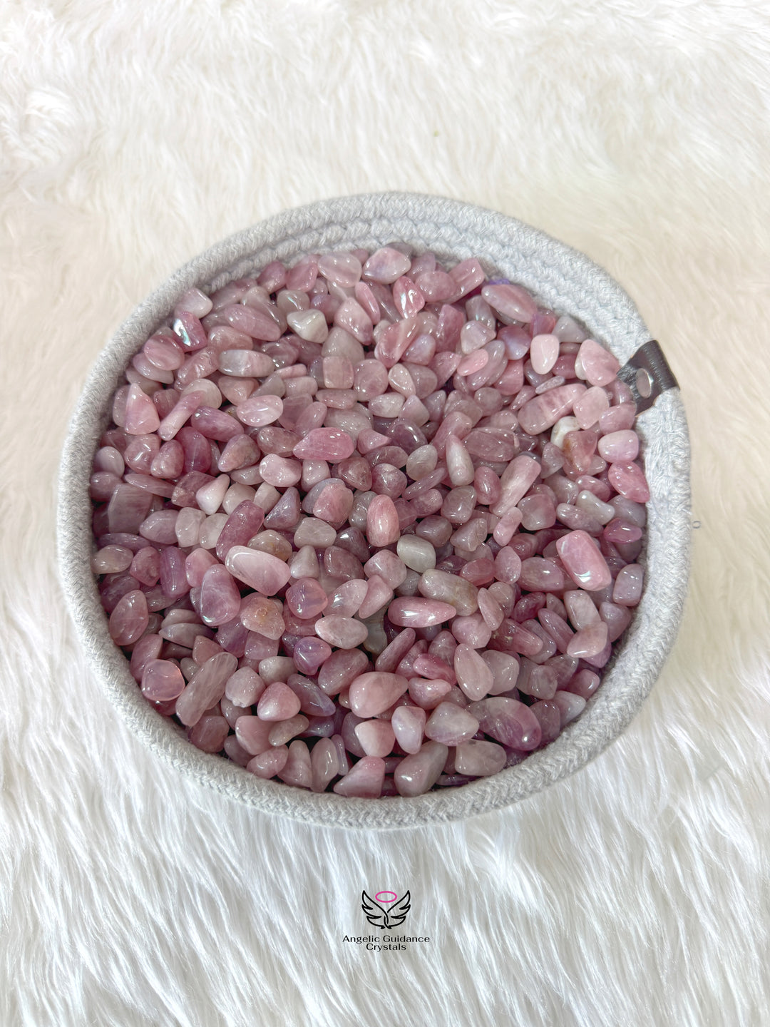 Pink Amethyst Crystal Chips