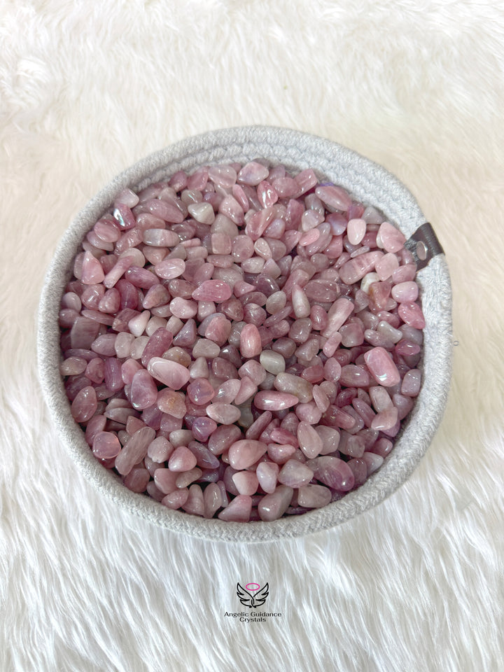Pink Amethyst Crystal Chips