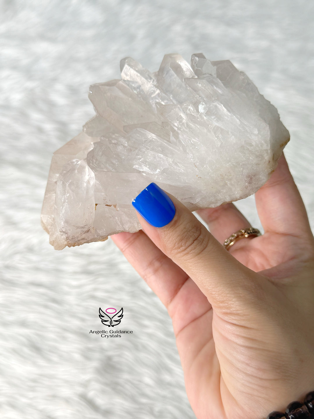 Clear Quartz Lemurian Cluster 12