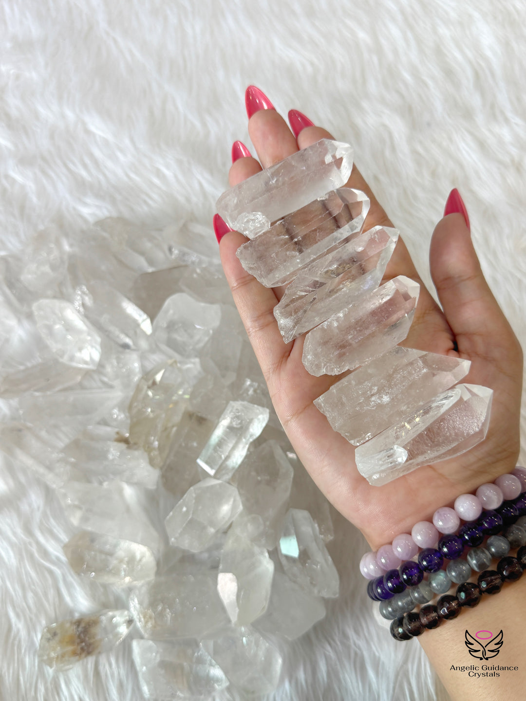Clear Quartz Lemurian Point Medium