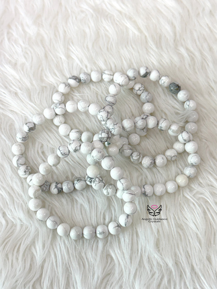 Howlite Bracelet 8mm