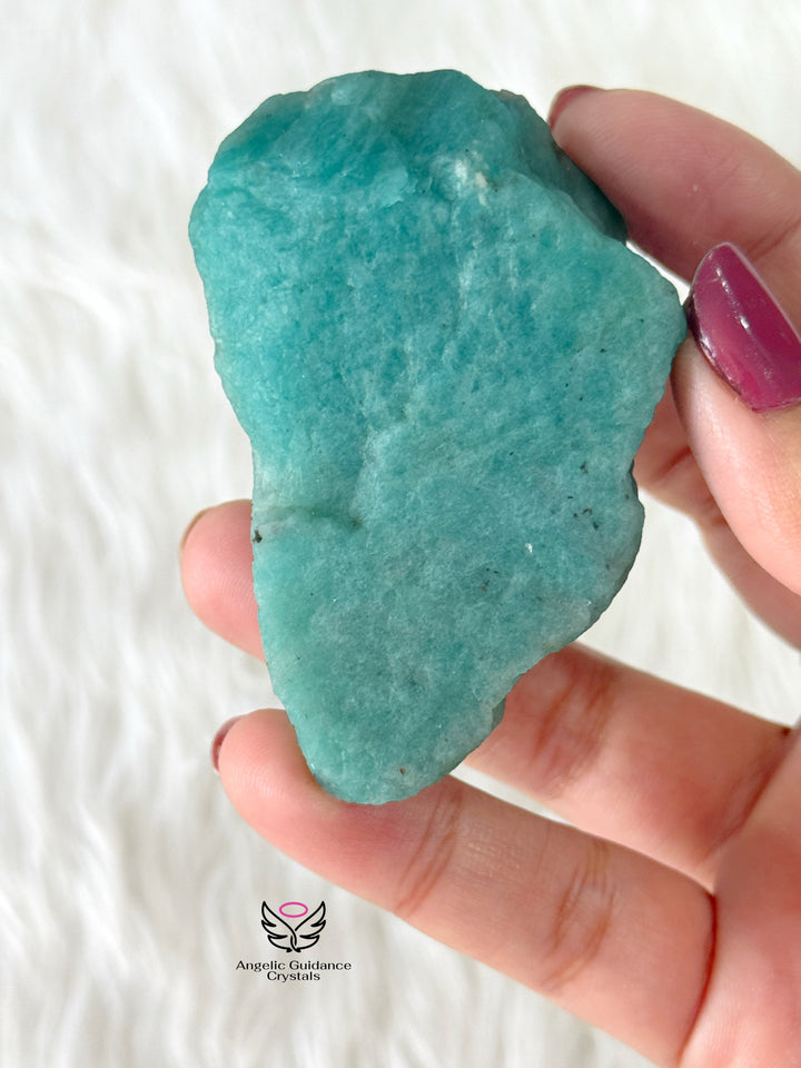 Amazonite Raw Stone Large Aaa