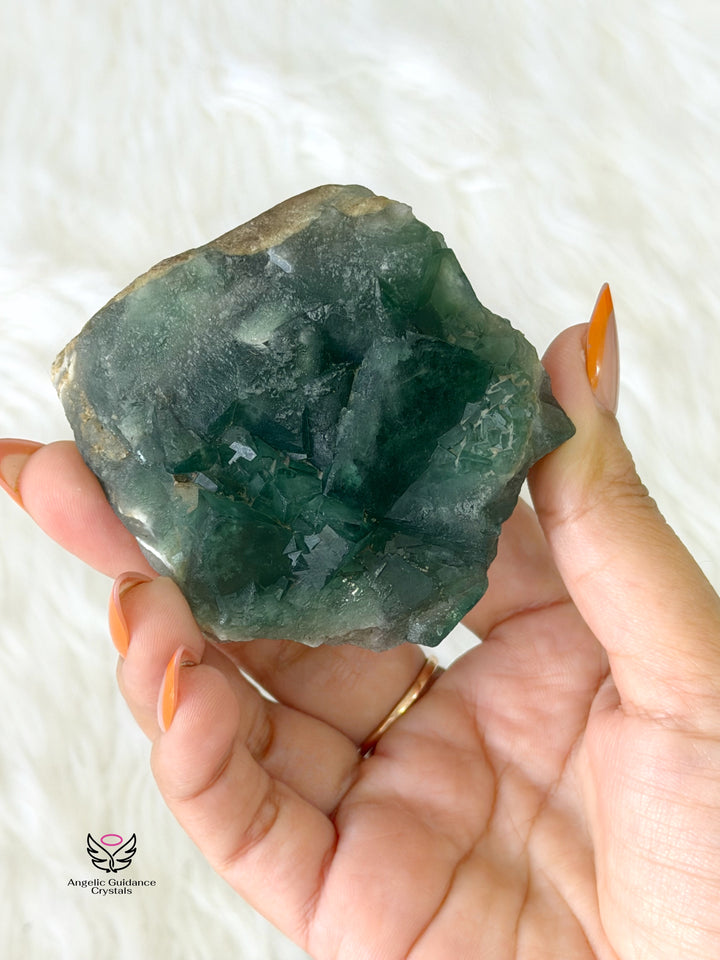 Green Fluorite Cubic Cluster 2