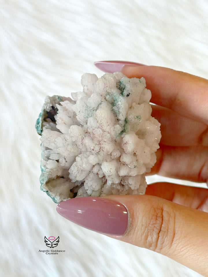 Pink Mangano Calcite Cluster