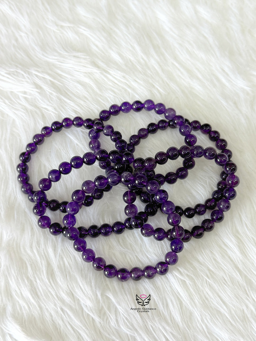 Amethyst Bracelet AAA 8mm