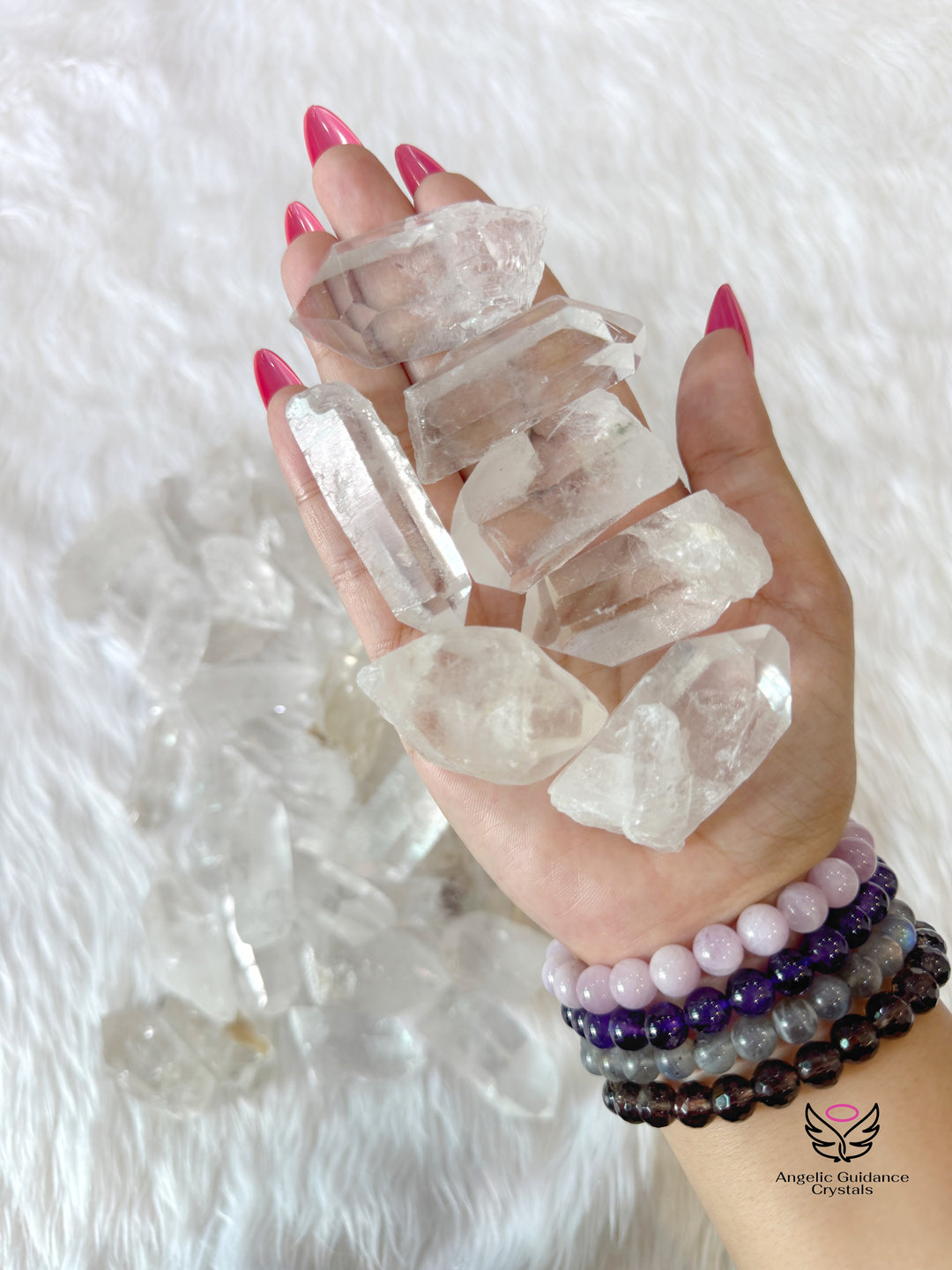 Clear Quartz Lemurian Point Medium