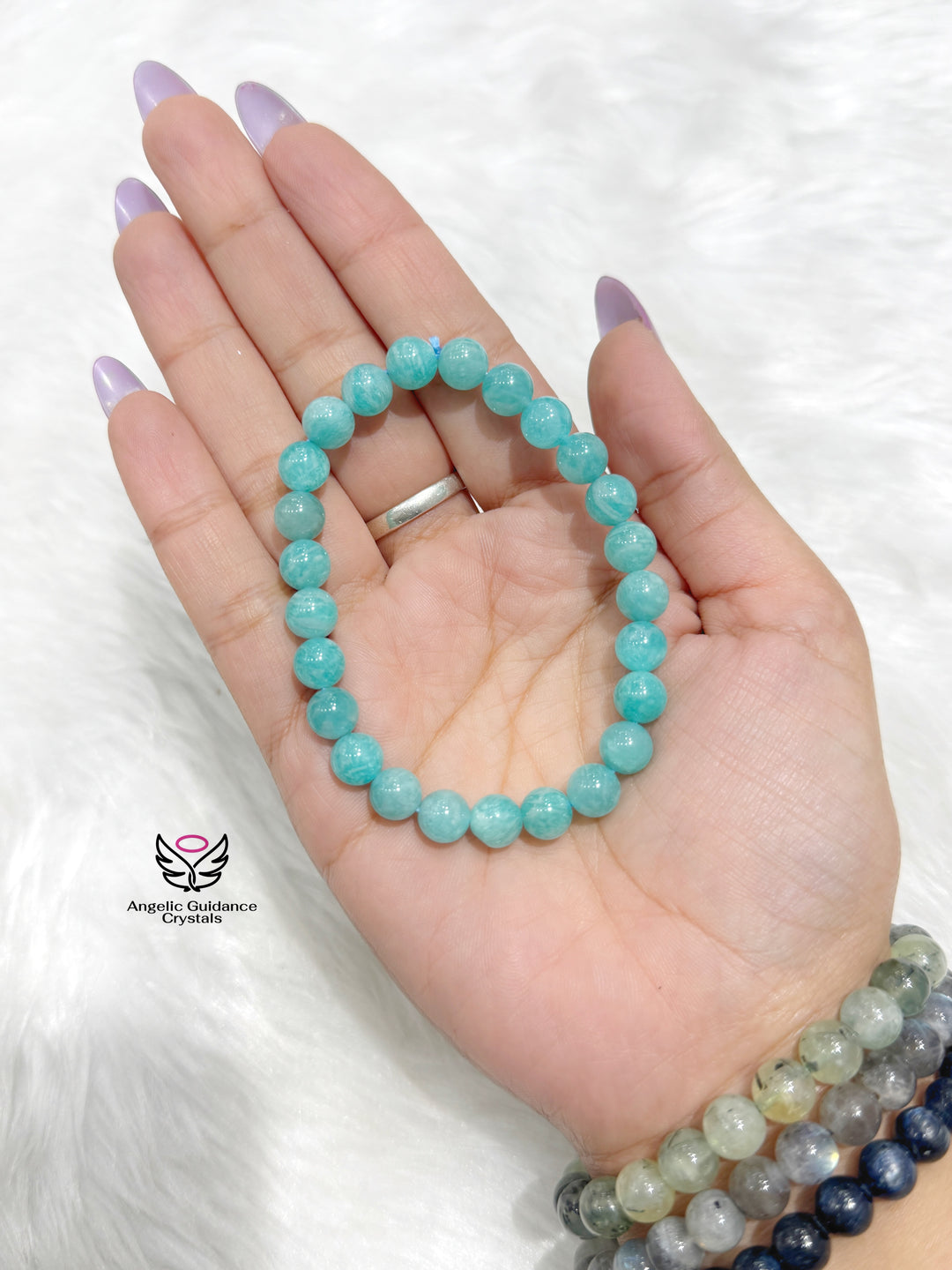 Amazonite Bracelet 7.5mm AAA