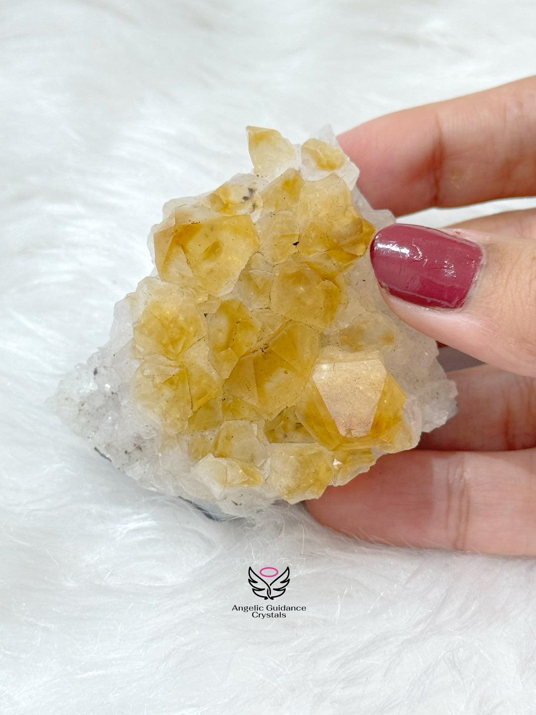 Citrine Cluster Small