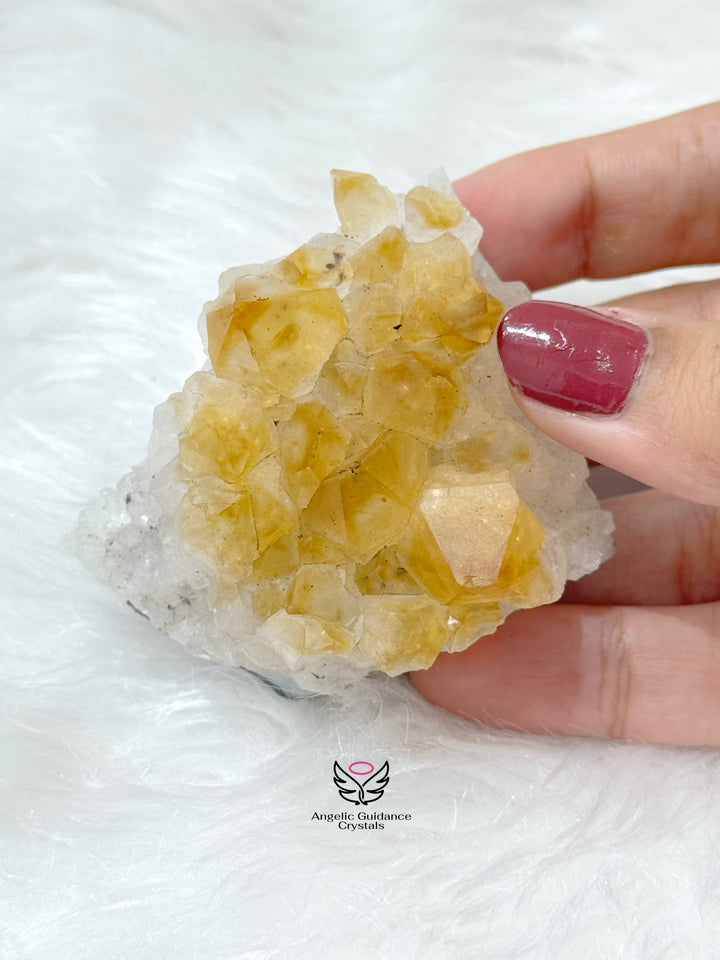 Citrine Cluster Small