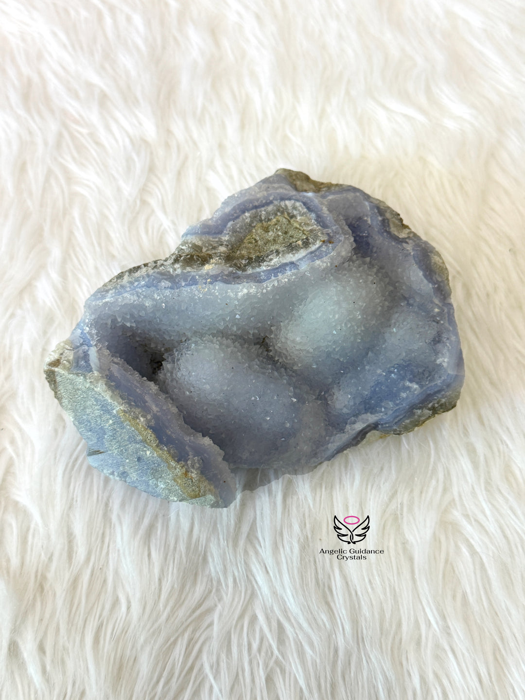 Blue Lace Agate Cluster Xl 3