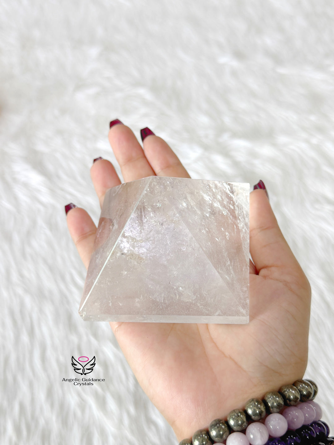 Clear Quartz Pyramid XL Size