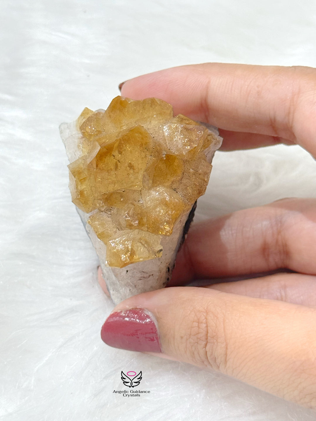 Citrine Cluster Small