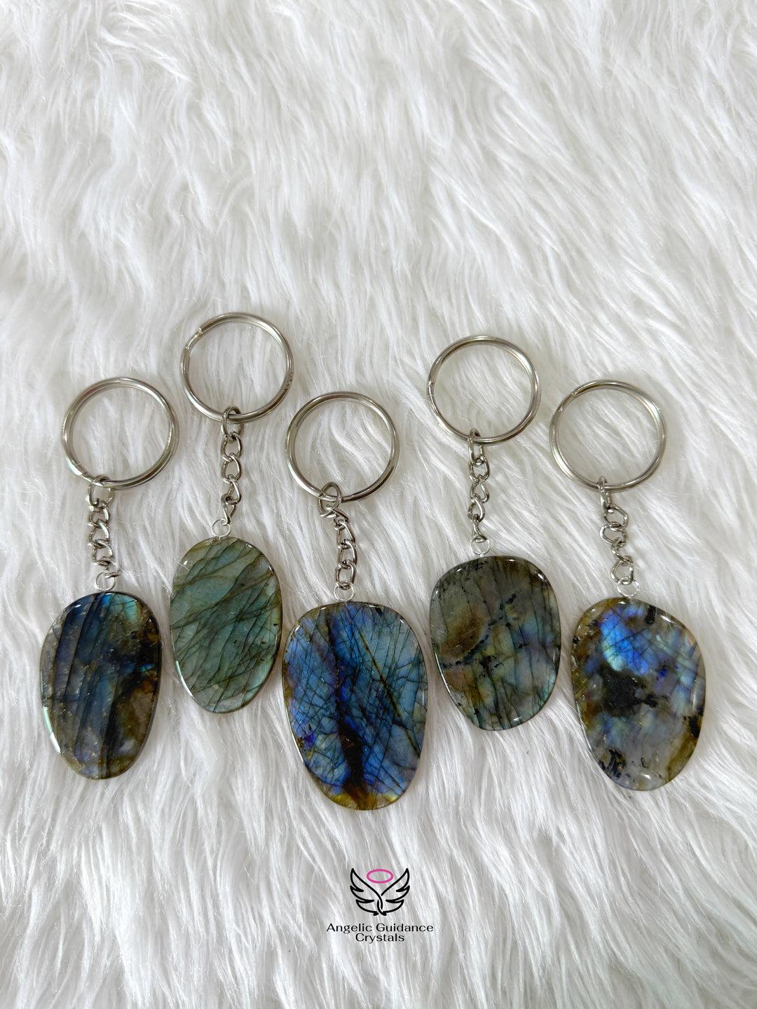 Labradorite Keychain