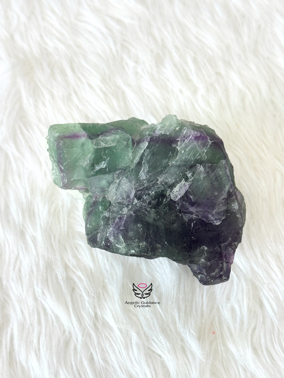 Rainbow Fluorite Raw Stone Large 1