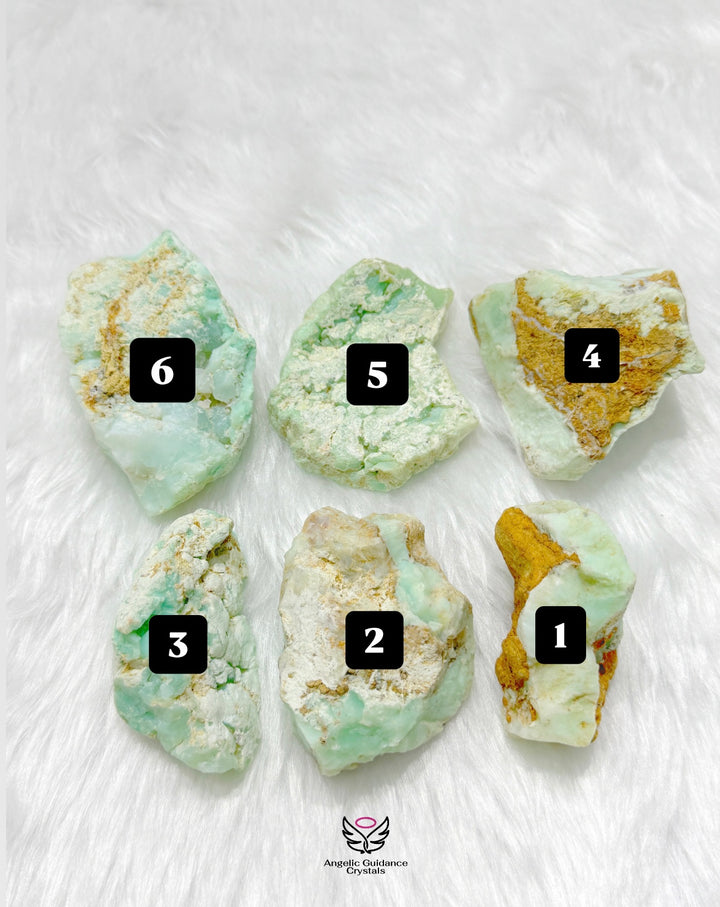 Chrysoprase Raw Stone Large