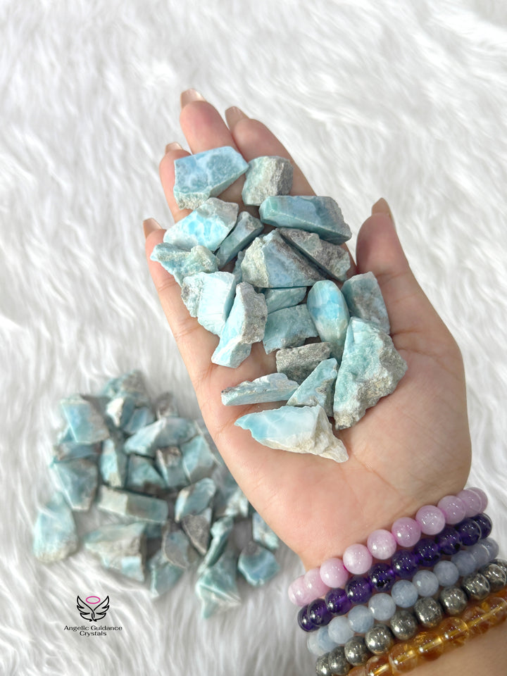 Larimar Raw Stone Xsmall
