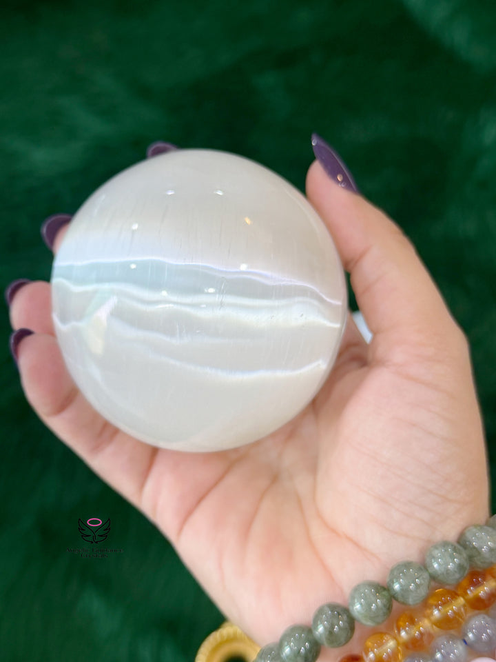 Selenite Sphere Large