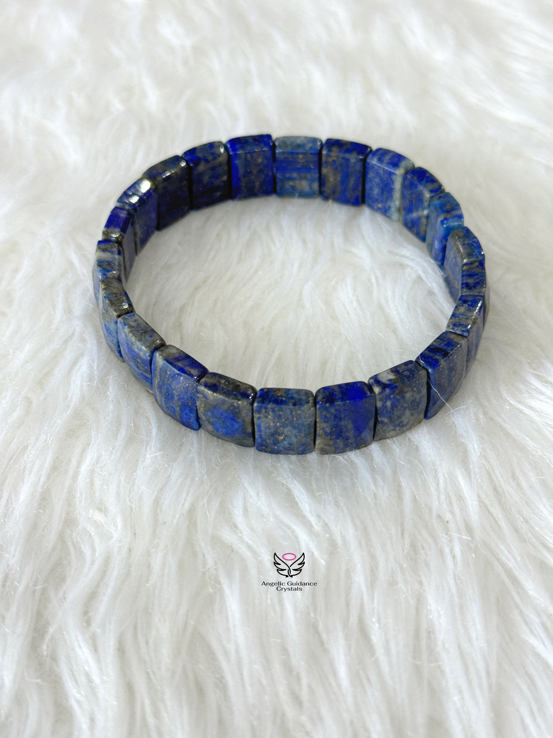 Lapis Lazuli Pyramid Bracelet