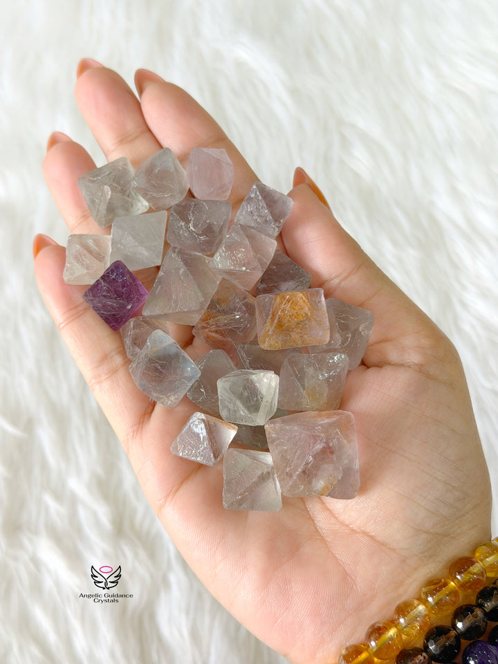 Fluorite Octahedron Baby Small