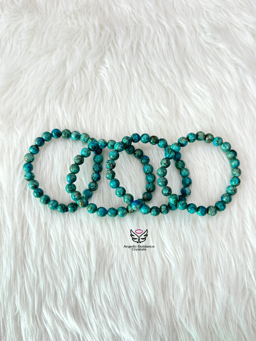 African Turquoise Round Bracelet