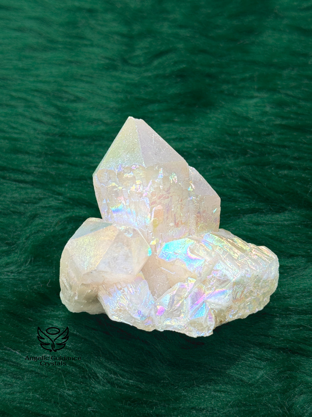 Angel Aura Quartz Cluster 1