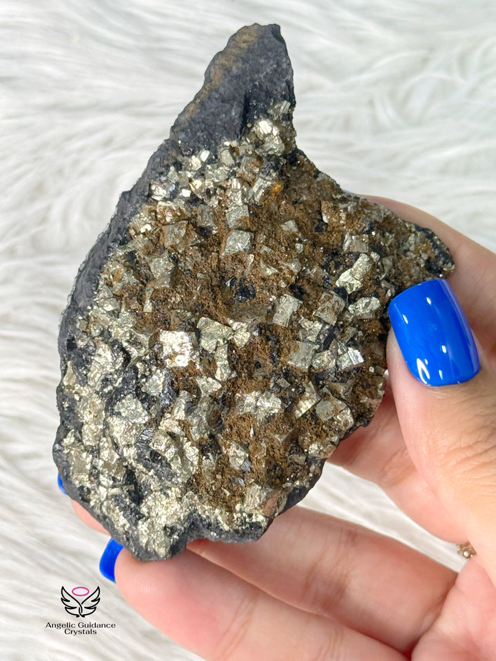 Shungite With Pyrite Rawstone Large