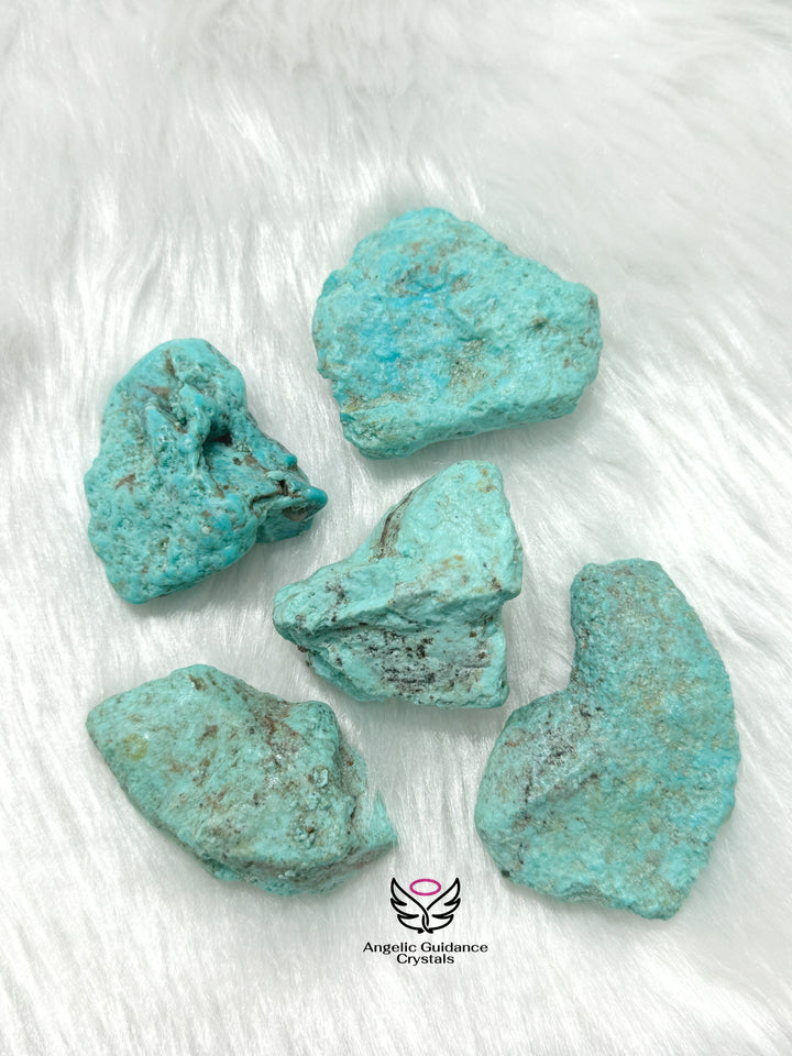 Turquoise From Arizona Large Raw Stone