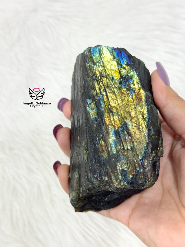 Labradorite Raw Stone 10