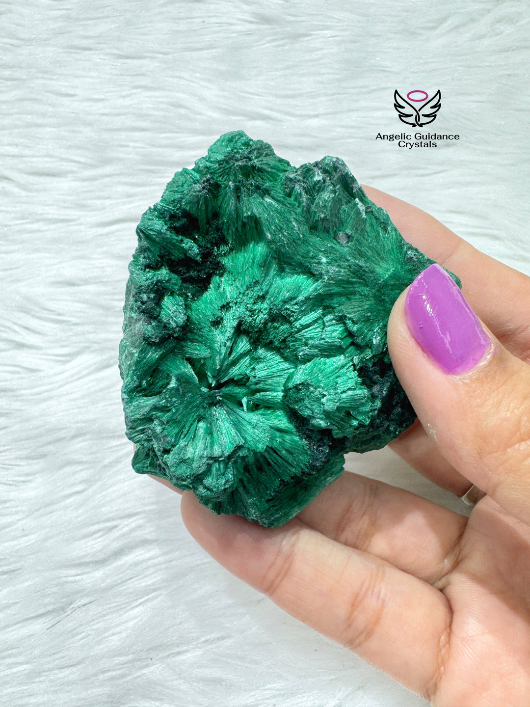 Malachite Velvet Cluster