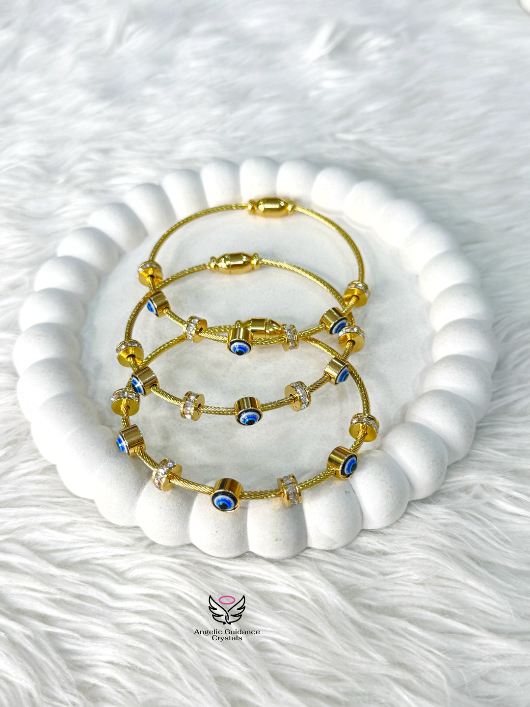 Evil Eye Anti Tarnish Bracelet