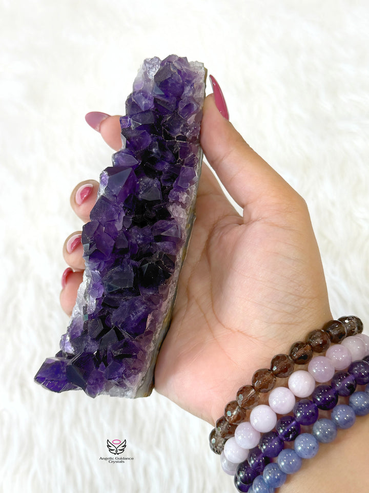 Amethyst Uruguay Cluster 