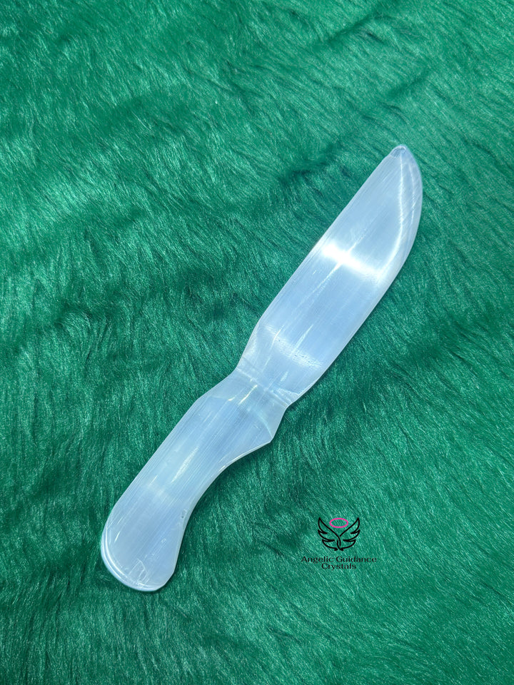 Selenite Cord Cutting Knife Large AAA