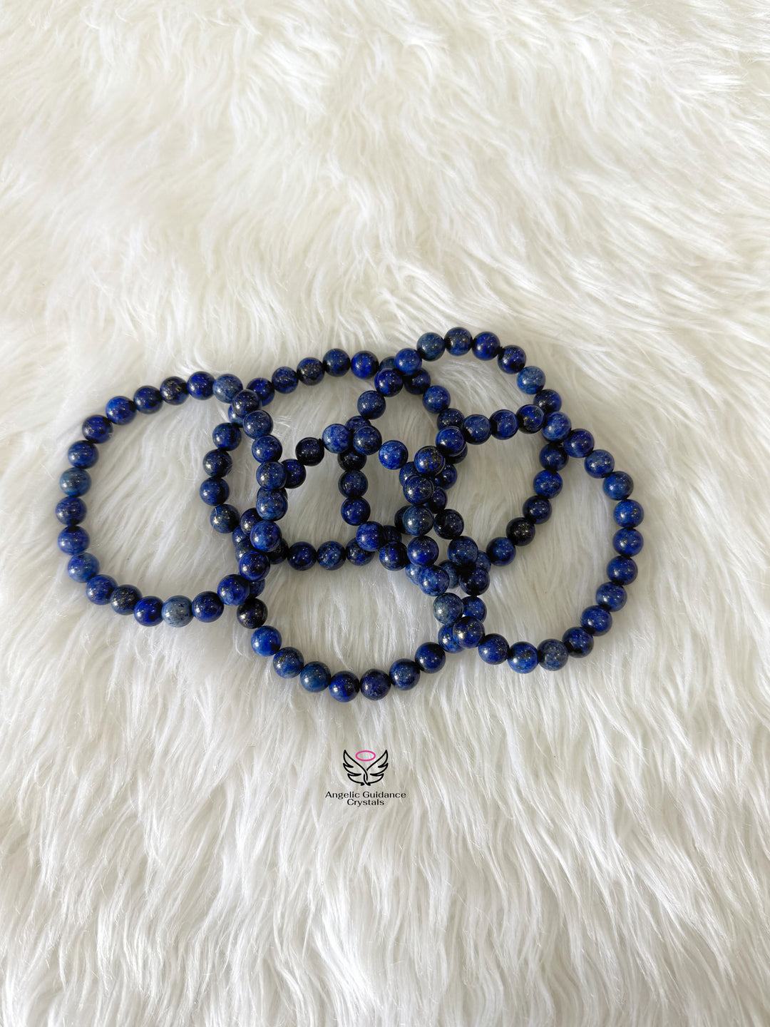 Lapis Lazuli Bracelet Dark 8mm